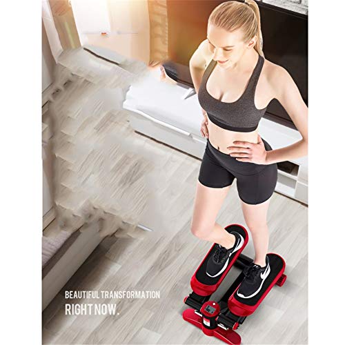 Mini Paso a Paso Inteligente App Equipo Home Fitness Ultra silencioso Montaje del Pedal de la máquina Mini portátil de Pasos (Color : Red, Size : 43x33x20cm) Mini Paso a Paso Inteligente App Equipo Home Fitness Ultra silencioso Montaje del Pedal de la máquina Mini portátil de Pasos (Color : Red, Size : 43x33x20cm)