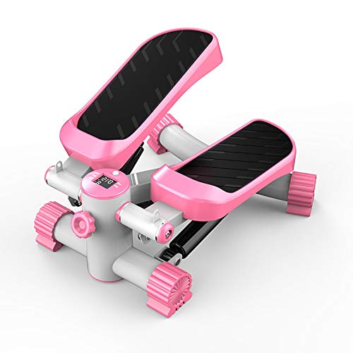 Mini Stepper, Máquina de Step De Ejercicio Interior Escaladora para Piernas, Stepper para Hacer Ejercicio de gluteos y piernas, LCD Pantalla Multifuncional A