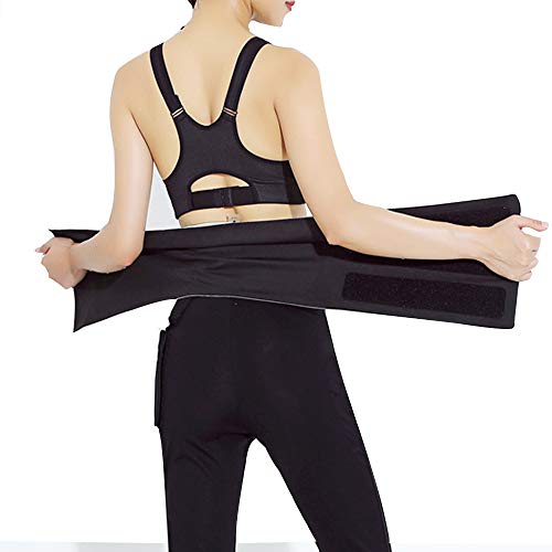 MINIRAH! Sauna Slimming Belt Fajas Reductoras Adelgazantes Hot Shaper Neopreno Chaleco Hot Shaper de Sudoración Fitness Deportivo Corset para Mujer Hombre (Negro, M) MINIRAH! Sauna Slimming Belt Fajas Reductoras Adelgazantes Hot Shaper Neopreno Chaleco Hot Shaper de Sudoración Fitness Deportivo Corset para Mujer Hombre (Negro, M)
