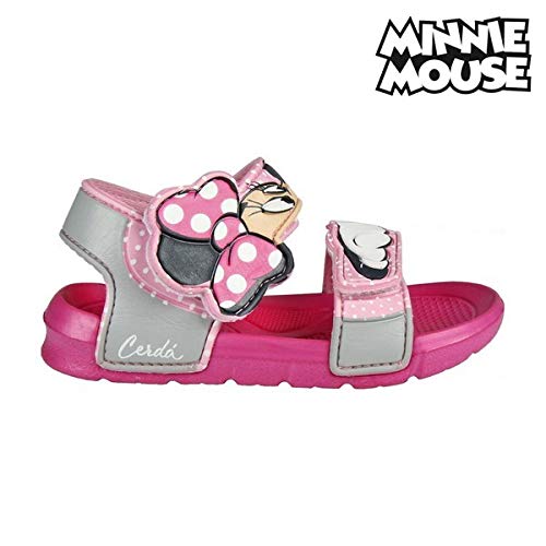 Minnie Mouse S0706691, Flat Sandal Unisex-Child, Rosa, 27 EU