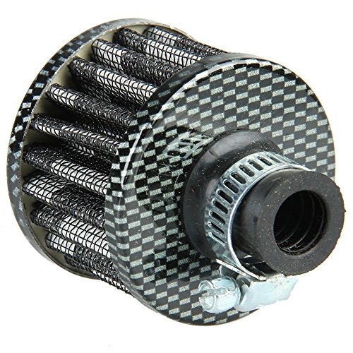 Mintice 12mm Mini Carbon Fiber Universal Car Motor Cone Cold Clean Air Intake Filter Turbo Vent Vehicle Mintice 12mm Mini Carbon Fiber Universal Car Motor Cone Cold Clean Air Intake Filter Turbo Vent Vehicle