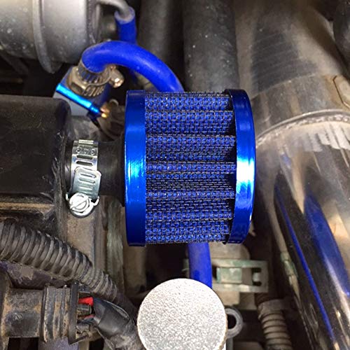 Mintice 2 x 12 mm Mini Universal Coche Motor Cono Limpio Frío Filtro de entrada de aire Turbo Vent Vehículo Mintice 2 x 12 mm Mini Universal Coche Motor Cono Limpio Frío Filtro de entrada de aire Turbo Vent Vehículo