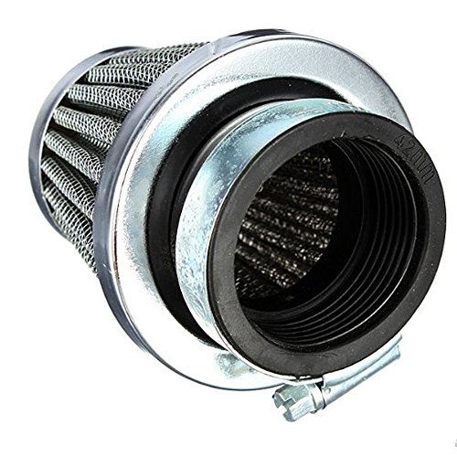 Mintice 42mm Mini Blue Universal Car Motor Cone Cold Clean Air Intake Filter Turbo Vent Vehicle