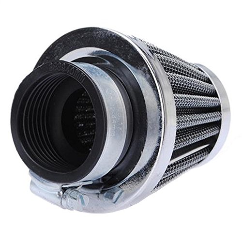 Mintice 42mm Mini Blue Universal Car Motor Cone Cold Clean Air Intake Filter Turbo Vent Vehicle