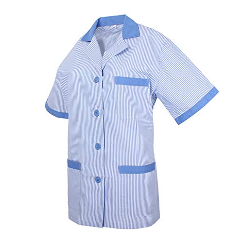 MISEMIYA - Casaca Camisa Camisetas Mujer Uniformes Laboratorios Uniformes Medicos Clinica Veterinarias Ref.T820 - S, Camisa Sanitarios T820-4 Celetes