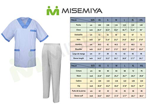 MISEMIYA - Casaca Y PANTALÓN Sanitarios Unisex Uniformes Sanitarios MÉDICOS - M, Conjuntos Sanitarios T817 Fucsia