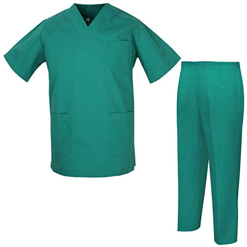 MISEMIYA - Pijams Sanitarios Unisex Uniformes Sanitarios Uniformes Médicos 817-8312 - XS, Casaca Sanitarios 817-2 Blanco