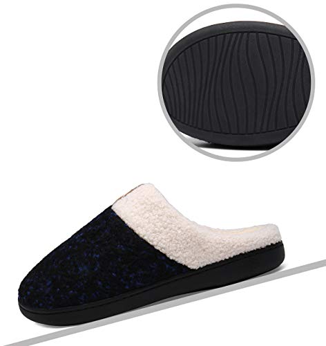 Mishansha Zapatillas de Estar en Casa Hombre Mujer, Zapatillas Casa Memory Foam para Invierno Otoño, Cómodas/Blanditas/Mulliditas y Calientes(Azul, 42/43) Mishansha Zapatillas de Estar en Casa Hombre Mujer, Zapatillas Casa Memory Foam para Invierno Otoño, Cómodas/Blanditas/Mulliditas y Calientes(Azul, 42/43)