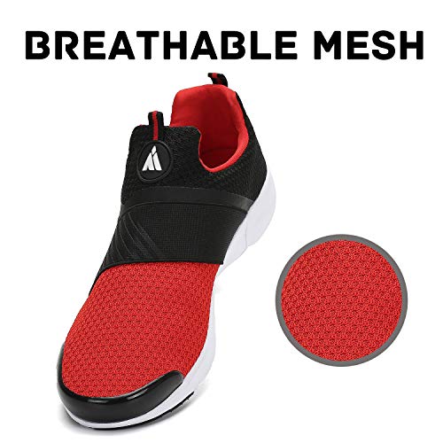 Mishansha Zapatos de Running para Hombre Mujer Comodos Respirable Caminar Fitness Zapatillas Unisexo Adulto Antideslizantes Bajo Superior Sneakers Ultraligero Zapato Casuales, Rojo 40 Mishansha Zapatos de Running para Hombre Mujer Comodos Respirable Caminar Fitness Zapatillas Unisexo Adulto Antideslizantes Bajo Superior Sneakers Ultraligero Zapato Casuales, Rojo 40