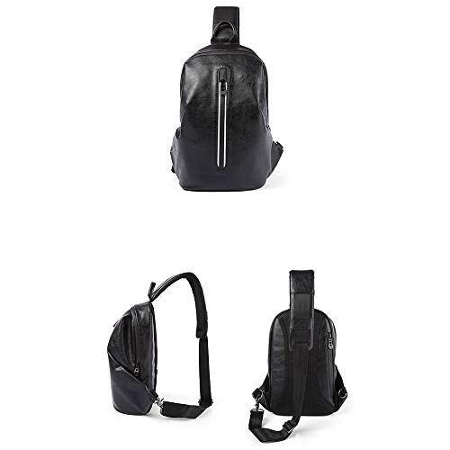 MISLD Bolsos de hombro Bolso bandolera Paquete de cintura Hombres y Femalestreet Paquete de cofre Versión coreana al aire libre Paquete de ocio Cortex Mochila pequeña Adecuado for montar Motion Fitnes