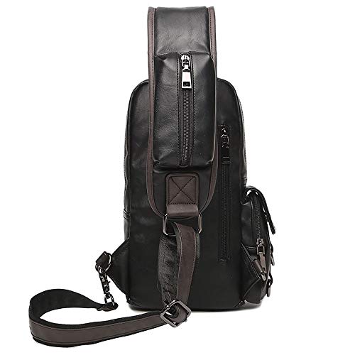 MISLD Bolsos de hombro Bolso bandolera Paquete de cintura Hombres y Femalestreet Paquete de cofre Versión coreana al aire libre Paquete de ocio Cortex Mochila pequeña Adecuado for montar Motion Fitnes