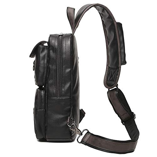 MISLD Bolsos de hombro Bolso bandolera Paquete de cintura Hombres y Femalestreet Paquete de cofre Versión coreana al aire libre Paquete de ocio Cortex Mochila pequeña Adecuado for montar Motion Fitnes