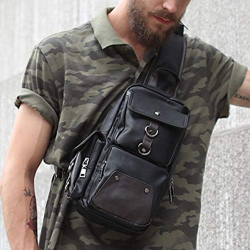 MISLD Bolsos de hombro Bolso bandolera Paquete de cintura Hombres y Femalestreet Paquete de cofre Versión coreana al aire libre Paquete de ocio Cortex Mochila pequeña Adecuado for montar Motion Fitnes MISLD Bolsos de hombro Bolso bandolera Paquete de cintura Hombres y Femalestreet Paquete de cofre Versión coreana al aire libre Paquete de ocio Cortex Mochila pequeña Adecuado for montar Motion Fitnes