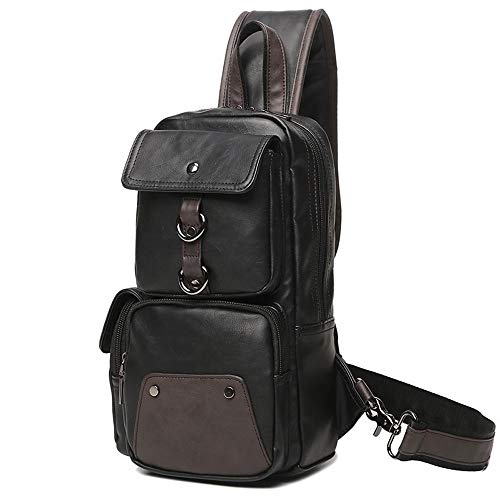 MISLD Bolsos de hombro Bolso bandolera Paquete de cintura Hombres y Femalestreet Paquete de cofre Versión coreana al aire libre Paquete de ocio Cortex Mochila pequeña Adecuado for montar Motion Fitnes