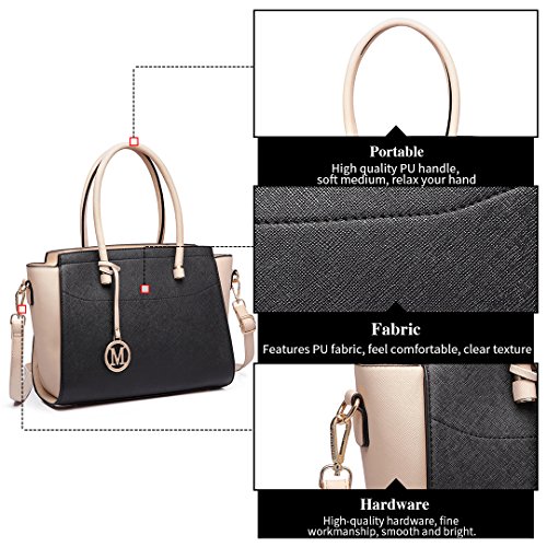 Miss Lulu Bolso Bandolera de Diseñador Magnífico Bolso Elegante Bolsos de Hombro con Estilo Miss Lulu Bolso Bandolera de Diseñador Magnífico Bolso Elegante Bolsos de Hombro con Estilo