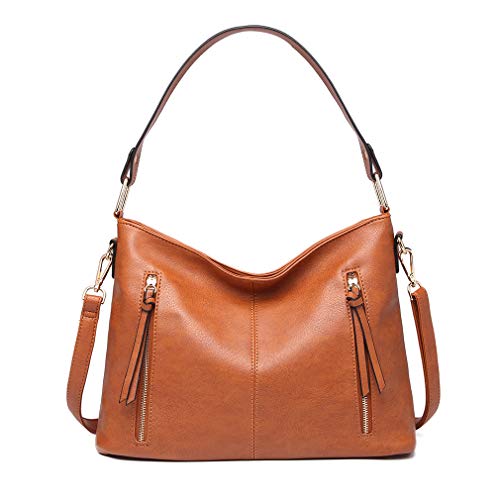 Miss Lulu Bolso Mujer Hombro Shopper Bolsa Bandolera Grande de Cuero Sintético Fiesta Miss Lulu Bolso Mujer Hombro Shopper Bolsa Bandolera Grande de Cuero Sintético Fiesta