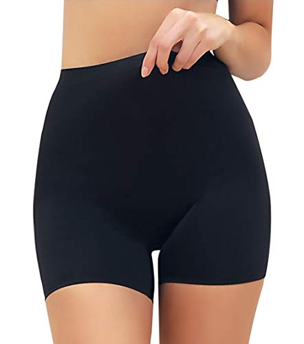 MISS MOLY Bragas Moldeadoras sin Costuras Mujer Pantalones Leggings Cortos de Seguridad Braguitas Pantalón Antirozaduras Ropa Interior Lencería Slipshort Bóxer Ligero y Cómodo