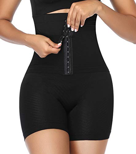 MISS MOLY Faja Moldeadora Cintura Alta Mujer Bragas Reductoras Adelgazantes Abdomen Barriga Slimming Shapewear Shorts Levanta Glúteos Braguita Ropa Interior Corsé Pantalón Lencería