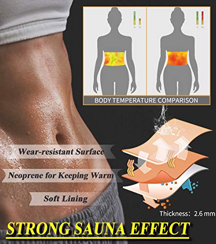 MISS MOLY Faja Reductora Adelgazante Cinturón de Sudoración Neopreno Hombre y Mujer, Faja Lumbar para Soporte, Efecto Sauna, Dos Ajustable Waist Trimmer Belt, Quema Grasa - Deporte Fitness MISS MOLY Faja Reductora Adelgazante Cinturón de Sudoración Neopreno Hombre y Mujer, Faja Lumbar para Soporte, Efecto Sauna, Dos Ajustable Waist Trimmer Belt, Quema Grasa - Deporte Fitness