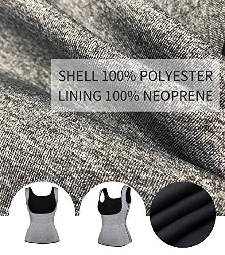 MISS MOLY Fajas Reductoras Adelgazantes Neopreno Chaleco Sauna Body Hot Shaper Camisetas de Sudoración Fitness Deportivo Vest Underbust Corset para Mujer MISS MOLY Fajas Reductoras Adelgazantes Neopreno Chaleco Sauna Body Hot Shaper Camisetas de Sudoración Fitness Deportivo Vest Underbust Corset para Mujer