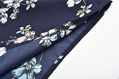 MISS MOLY Mamelucos Mujeres Jumpsuit Moda Correa de Estampado Floral Espagueti Casual Off Hombro Playa Onepiece Ruffled Azul Profundo - XL MISS MOLY Mamelucos Mujeres Jumpsuit Moda Correa de Estampado Floral Espagueti Casual Off Hombro Playa Onepiece Ruffled Azul Profundo - XL