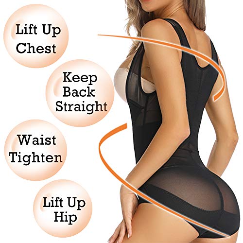 MISS MOLY Mujer Adelgazar Lencería Respirable Shapewear Cómodo Moldeadora Slimming Faja Reductora Abdomen Cintura Adelgazante sin Costuras Ligero Bodysuit Body Shaper Corsé MISS MOLY Mujer Adelgazar Lencería Respirable Shapewear Cómodo Moldeadora Slimming Faja Reductora Abdomen Cintura Adelgazante sin Costuras Ligero Bodysuit Body Shaper Corsé