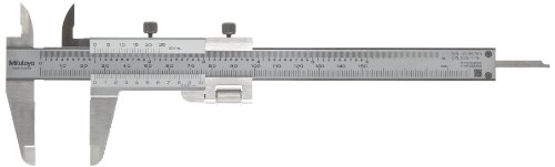 Mitutoyo MIT532-119 calibrador de ajuste fino, 0 mm-130 mm/0"-5" Rango