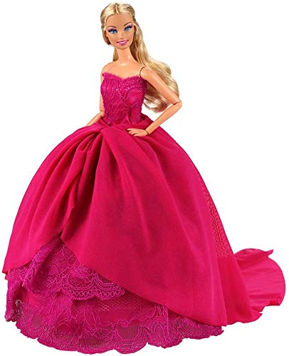 Miunana 1 Princesa Elegante Vestido de Noche Novia Vestir Boda Ropa de Fiesta para 11.5 Pulgadas 28 -30 CM Muñeca Miunana 1 Princesa Elegante Vestido de Noche Novia Vestir Boda Ropa de Fiesta para 11.5 Pulgadas 28 -30 CM Muñeca