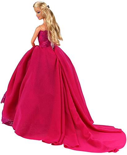 Miunana 1 Princesa Elegante Vestido de Noche Novia Vestir Boda Ropa de Fiesta para 11.5 Pulgadas 28 -30 CM Muñeca Miunana 1 Princesa Elegante Vestido de Noche Novia Vestir Boda Ropa de Fiesta para 11.5 Pulgadas 28 -30 CM Muñeca