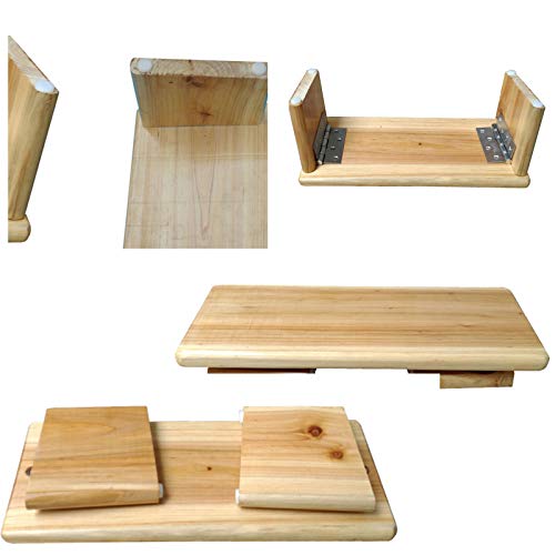 Miwaimao Banco de meditación Original, Taburete de Madera de Rodillas de Madera para Zen Meditating Postura-Banco de yogaergonómico para la práctica extendida, sin cojín, Estera o Almohada necesaria Miwaimao Banco de meditación Original, Taburete de Madera de Rodillas de Madera para Zen Meditating Postura-Banco de yogaergonómico para la práctica extendida, sin cojín, Estera o Almohada necesaria