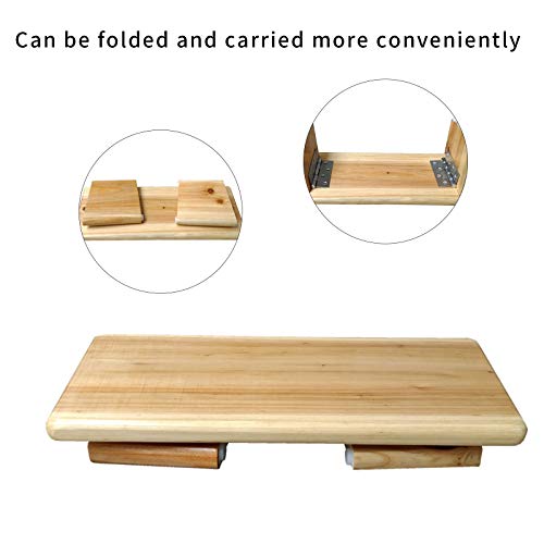 Miwaimao Banco de meditación Original, Taburete de Madera de Rodillas de Madera para Zen Meditating Postura-Banco de yogaergonómico para la práctica extendida, sin cojín, Estera o Almohada necesaria Miwaimao Banco de meditación Original, Taburete de Madera de Rodillas de Madera para Zen Meditating Postura-Banco de yogaergonómico para la práctica extendida, sin cojín, Estera o Almohada necesaria