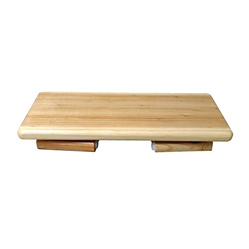 Miwaimao Banco de meditación Original, Taburete de Madera de Rodillas de Madera para Zen Meditating Postura-Banco de yogaergonómico para la práctica extendida, sin cojín, Estera o Almohada necesaria