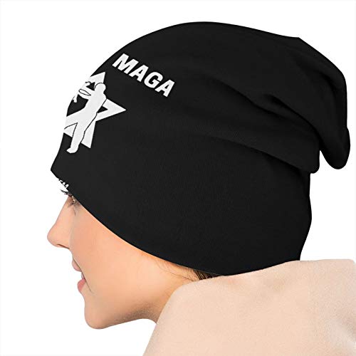 MKDIJIUWL Krav MAGA - Gorro de punto elástico para invierno, unisex, color negro