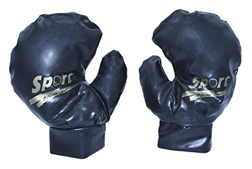 ML Set Juego DE Boxeo con Guantes Y Saco para NIÑOS Mayor DE 3 AÑOS Idea DE Regalo Verde (Dorado)