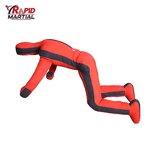 MMA Muñeco para artes Jiu Jitsu brasileño Artes marciales Judo Auto Defensa Traje de karate MMA arte marcial Posición sentada (6 pies) Sin relleno Rapid-10805, rojo, 1,83 m MMA Muñeco para artes Jiu Jitsu brasileño Artes marciales Judo Auto Defensa Traje de karate MMA arte marcial Posición sentada (6 pies) Sin relleno Rapid-10805, rojo, 1,83 m