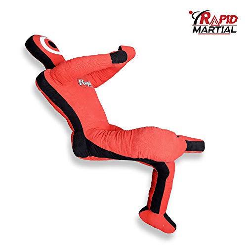 MMA Muñeco para artes Jiu Jitsu brasileño Artes marciales Judo Auto Defensa Traje de karate MMA arte marcial Posición sentada (6 pies) Sin relleno Rapid-10805, rojo, 1,83 m MMA Muñeco para artes Jiu Jitsu brasileño Artes marciales Judo Auto Defensa Traje de karate MMA arte marcial Posición sentada (6 pies) Sin relleno Rapid-10805, rojo, 1,83 m