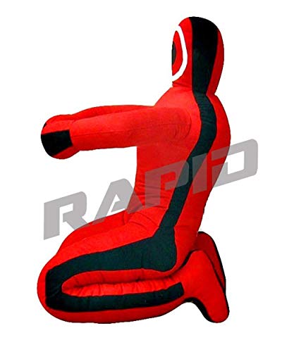MMA Muñeco para artes Jiu Jitsu brasileño Artes marciales Judo Auto Defensa Traje de karate MMA arte marcial Posición sentada (6 pies) Sin relleno Rapid-10805, rojo, 1,83 m MMA Muñeco para artes Jiu Jitsu brasileño Artes marciales Judo Auto Defensa Traje de karate MMA arte marcial Posición sentada (6 pies) Sin relleno Rapid-10805, rojo, 1,83 m