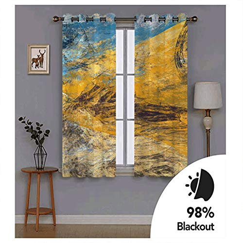MMHJS Cortinas De Tela Impresas En Acuarela En 3D, Dormitorio De Hotel, Sala De Estar, Balcón, Sombrilla, Ventana De Bahía, Decoración De Pared, Resistencia A Las Manchas E Impermeable (2 Piezas) MMHJS Cortinas De Tela Impresas En Acuarela En 3D, Dormitorio De Hotel, Sala De Estar, Balcón, Sombrilla, Ventana De Bahía, Decoración De Pared, Resistencia A Las Manchas E Impermeable (2 Piezas)