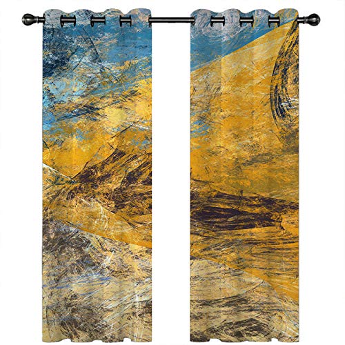 MMHJS Cortinas De Tela Impresas En Acuarela En 3D, Dormitorio De Hotel, Sala De Estar, Balcón, Sombrilla, Ventana De Bahía, Decoración De Pared, Resistencia A Las Manchas E Impermeable (2 Piezas) MMHJS Cortinas De Tela Impresas En Acuarela En 3D, Dormitorio De Hotel, Sala De Estar, Balcón, Sombrilla, Ventana De Bahía, Decoración De Pared, Resistencia A Las Manchas E Impermeable (2 Piezas)