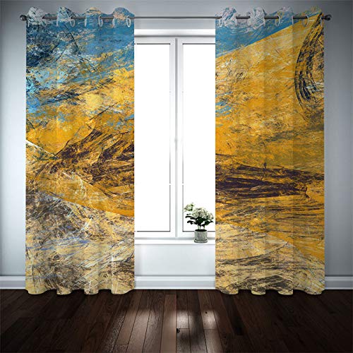 MMHJS Cortinas De Tela Impresas En Acuarela En 3D, Dormitorio De Hotel, Sala De Estar, Balcón, Sombrilla, Ventana De Bahía, Decoración De Pared, Resistencia A Las Manchas E Impermeable (2 Piezas) MMHJS Cortinas De Tela Impresas En Acuarela En 3D, Dormitorio De Hotel, Sala De Estar, Balcón, Sombrilla, Ventana De Bahía, Decoración De Pared, Resistencia A Las Manchas E Impermeable (2 Piezas)