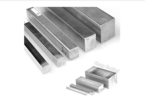 MN 6082-T5 - Barra Cuadrada (Aluminio, 300 mm de Longitud, 31,39 mm x 31,39 mm) MN 6082-T5 - Barra Cuadrada (Aluminio, 300 mm de Longitud, 31,39 mm x 31,39 mm)