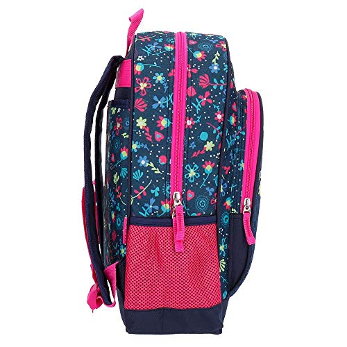 Mochila 42cm adaptable a carro Movom Nice Flowers