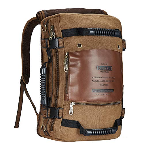 Mochila de Senderismo Piel al Aire Libre Mochila Excursion Multifuncional Bolsa Mochila para Hombre Mujer 22L (Caqui) Mochila de Senderismo Piel al Aire Libre Mochila Excursion Multifuncional Bolsa Mochila para Hombre Mujer 22L (Caqui)