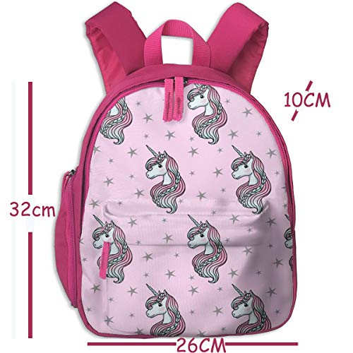 Mochila Infantil niña,Mummy Unicorns_4590 - costumewrangler, para Vestimenta Infantil de Oxford (Rosa)