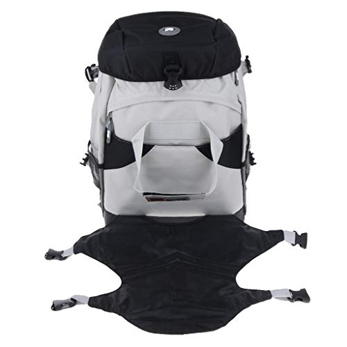 Mochila para Patines Hecha de Poliéster, Duradera, Liviana, Fácil de Lavar - Negro B