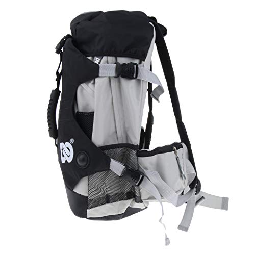 Mochila para Patines Hecha de Poliéster, Duradera, Liviana, Fácil de Lavar - Negro B