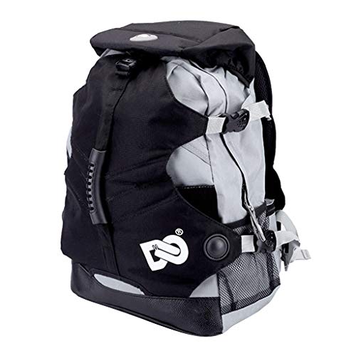 Mochila para Patines Hecha de Poliéster, Duradera, Liviana, Fácil de Lavar - Negro B