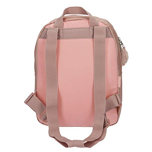 Mochila Pequeña Pepe Jeans Celia, Rosa, 25 x 32 x 12 cm Mochila Pequeña Pepe Jeans Celia, Rosa, 25 x 32 x 12 cm