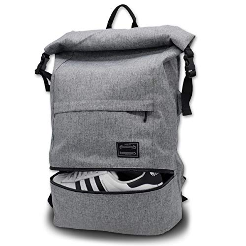 Mochila portátil, Mochilas Escolares, Macuto de Viaje ITSHINY Bolsa de antirrobo Roll Top Bolsa Escolar Mochila Casual de día Ligera y Resistente al Agua para Hombre Mujeres hasta 15,6 Pulgadas Gris Mochila portátil, Mochilas Escolares, Macuto de Viaje ITSHINY Bolsa de antirrobo Roll Top Bolsa Escolar Mochila Casual de día Ligera y Resistente al Agua para Hombre Mujeres hasta 15,6 Pulgadas Gris