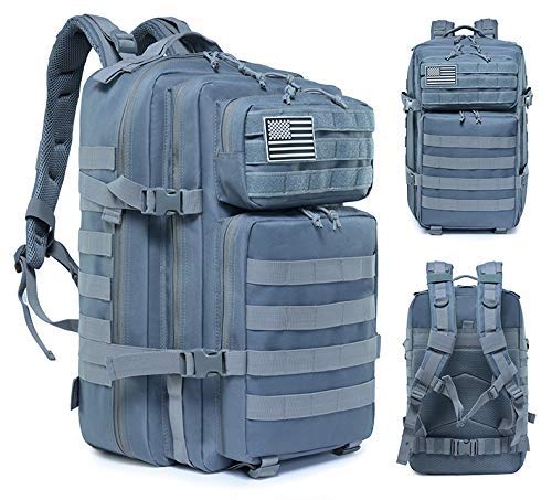 Mochila Táctica Militar 45L Mochila Militar Mochila de Caza Mochila Repelente de Insectos Bolsa Grande para Acampar y Escalada Bolsa Especial Militar 3 Días Bolsa de Asalto al Aire Libre Bolsa Molle